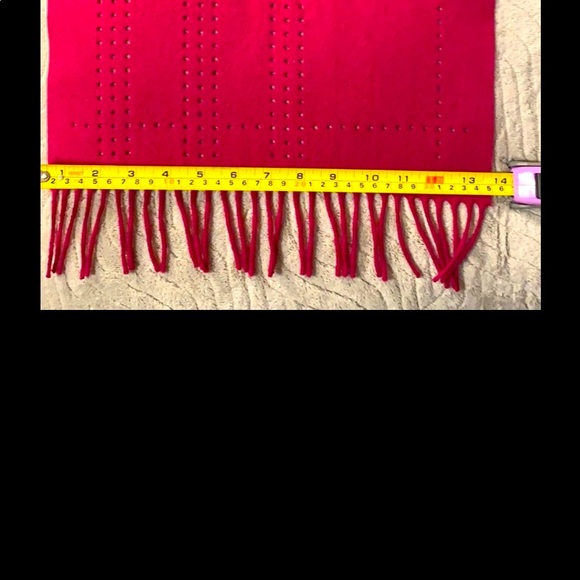 NWOT FUSCHIA BURBERRY SCARVE NO FLAWS!! - Picture 3 of 12